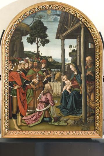 Perugino – L’Adorazione dei Magi